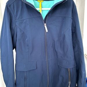 Lole Navy Blue Trench Coat